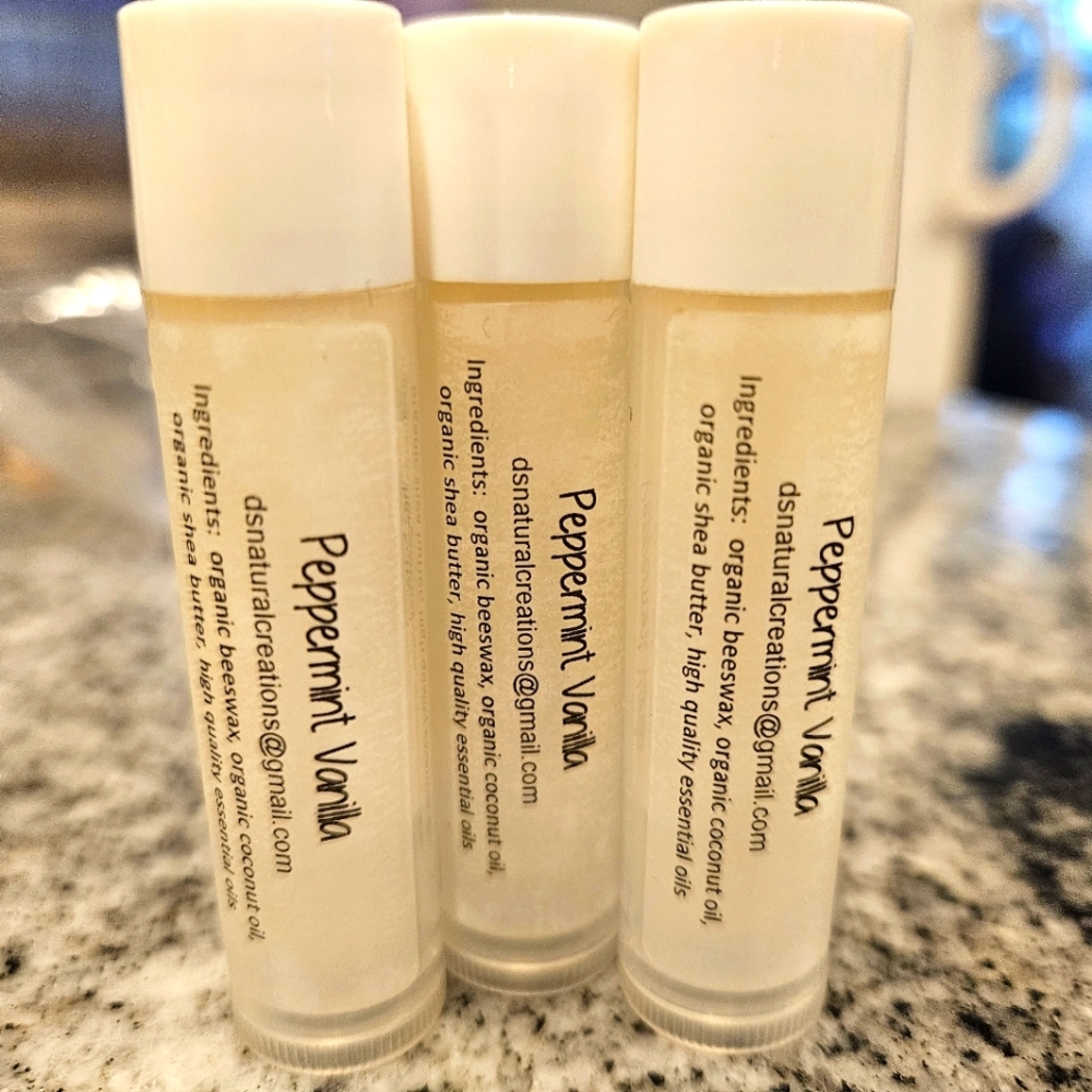 Peppermint Vanilla Lip Balm